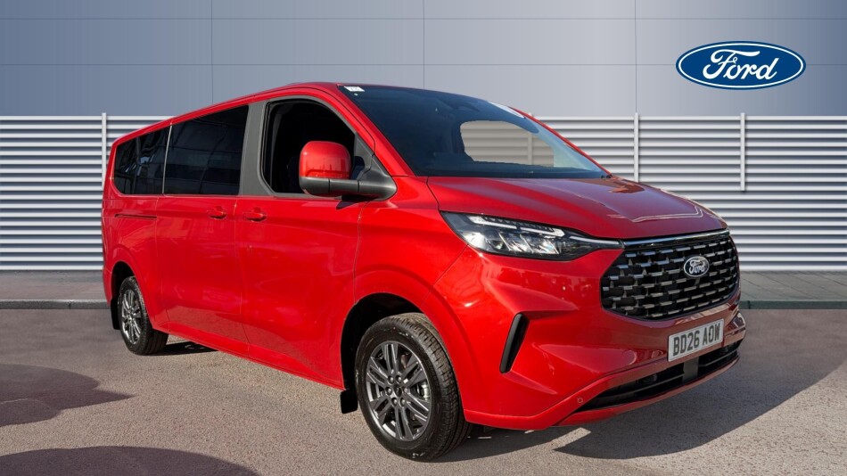 Ford Tourneo Custom 320 L2 Diesel Fwd 2.0 EcoBlue 136ps H1 Titanium 8 seater Auto